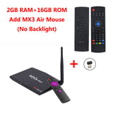 MX9 Pro 4GB 32GB Android 7.1 TV Box RK3328 Quad Core WiFi Bluetooth USB 3.0 Media Player H.265 VP9 HDR 4K HD Smart Set top box