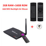 MX9 Pro 4GB 32GB Android 7.1 TV Box RK3328 Quad Core WiFi Bluetooth USB 3.0 Media Player H.265 VP9 HDR 4K HD Smart Set top box